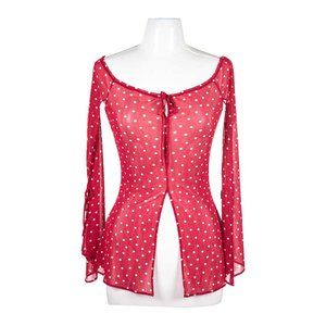 Orna Farho Blouses 44 Red